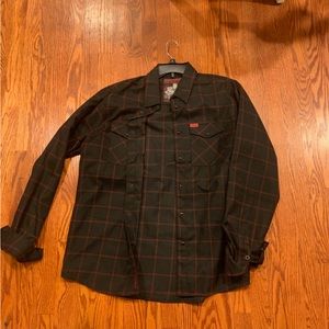RED and Black DIXXON flannel